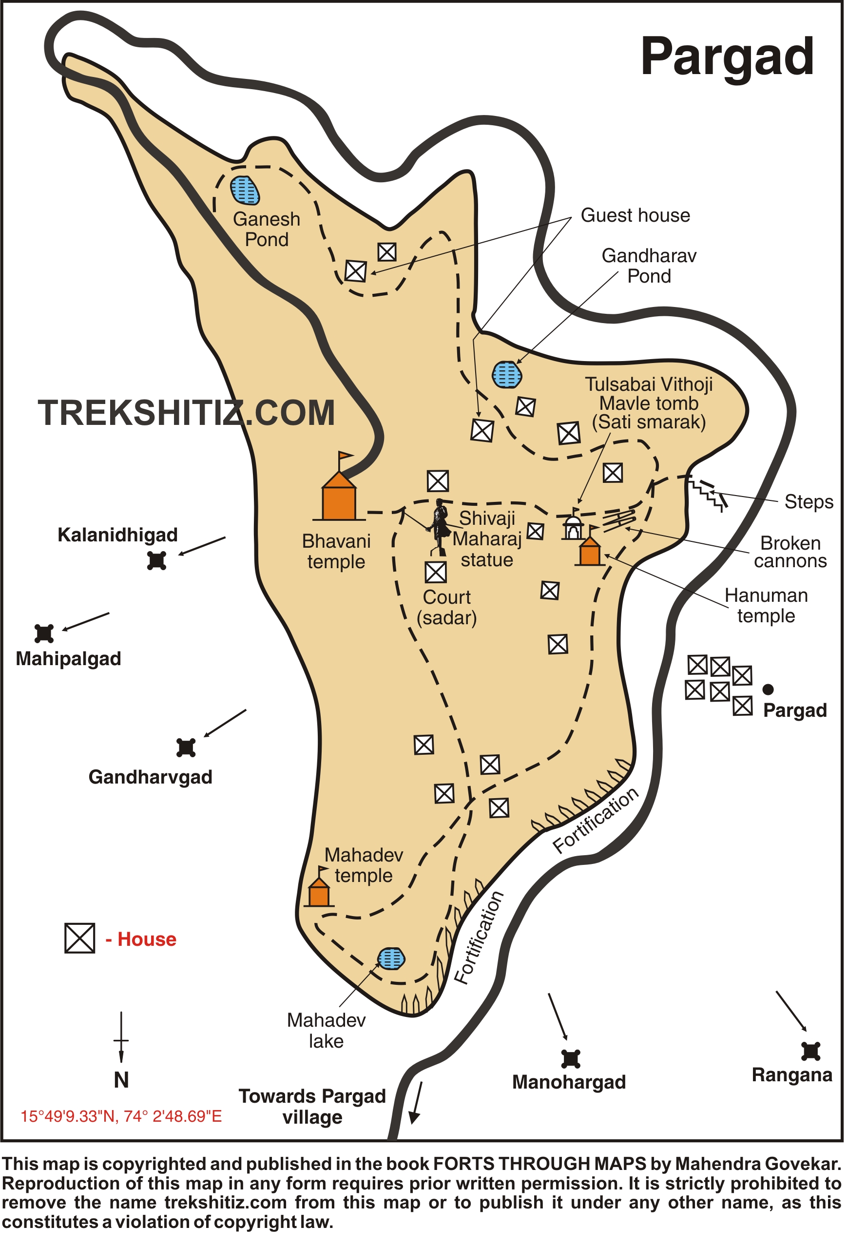 Pargad English Map